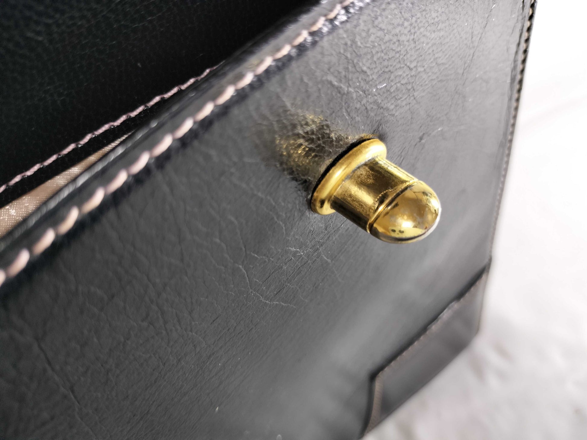 Vivienne Westwood Leather Business Bag