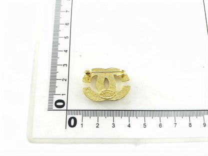 CHANEL Coco Mark Coco Mark Rhinestone Brooch