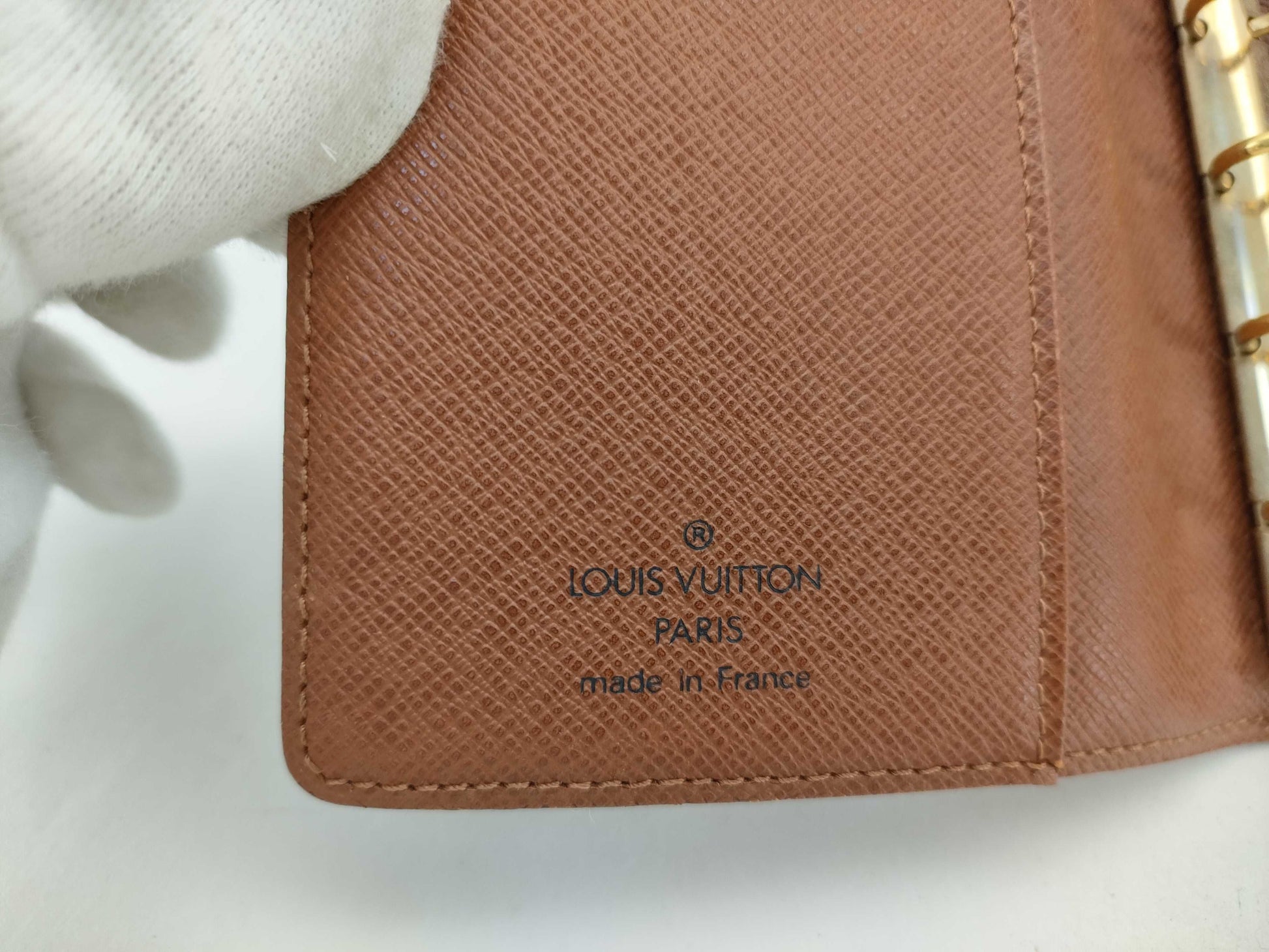 LOUIS VUITTON Monogram Agenda PM Notebook Cover