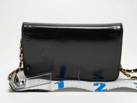 CHANEL Enamel Chain Shoulder Bag