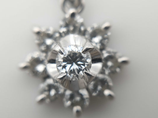 D0.53ct Pt850 2.1g Pendant Top 