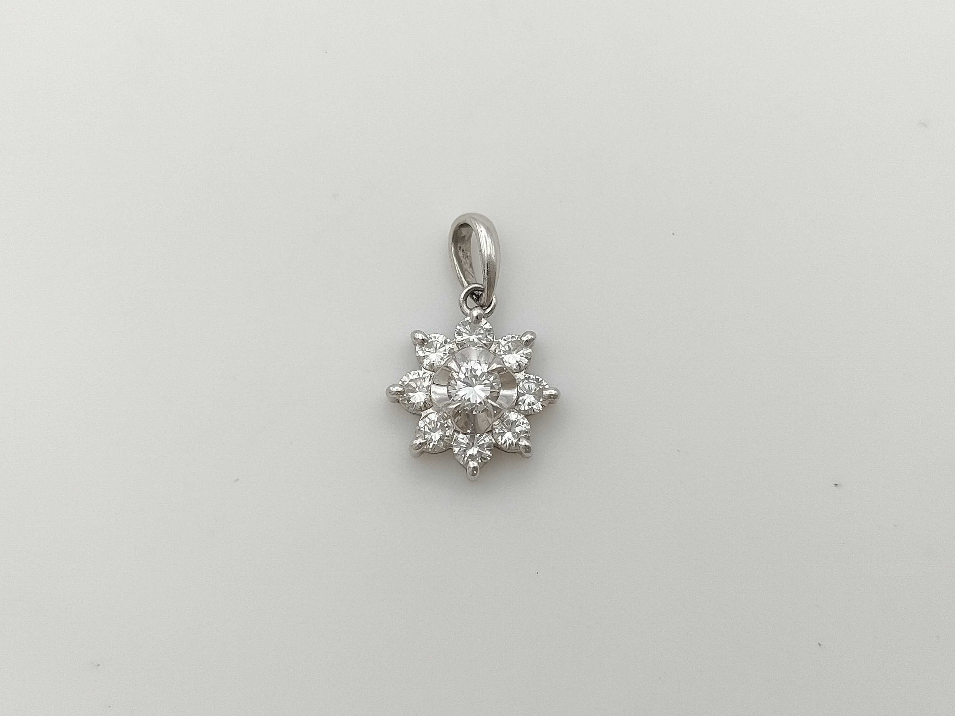 D0.53ct Pt850 2.1g Pendant Top 