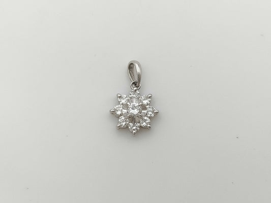 D0.53ct Pt850 2.1g Pendant Top 
