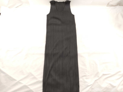 ISSEY MIYAKE Pleats Please/Sleeveless Dress