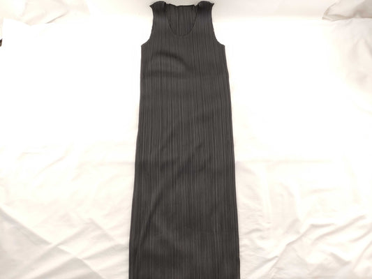 ISSEY MIYAKE Pleats Please/Sleeveless Dress