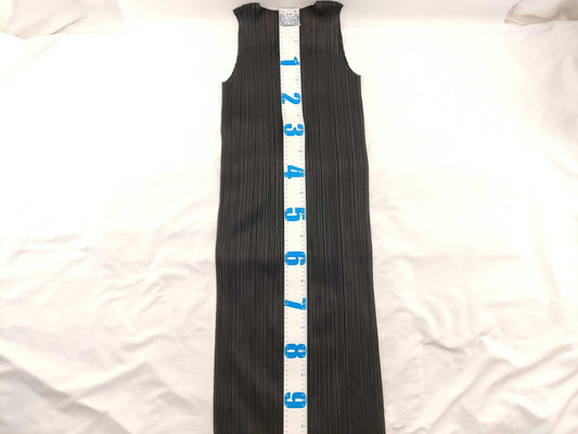 ISSEY MIYAKE Pleats Please/Sleeveless Dress