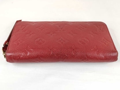 LOUIS VUITTON Monogram Empreinte Zippy Wallet Long Wallet