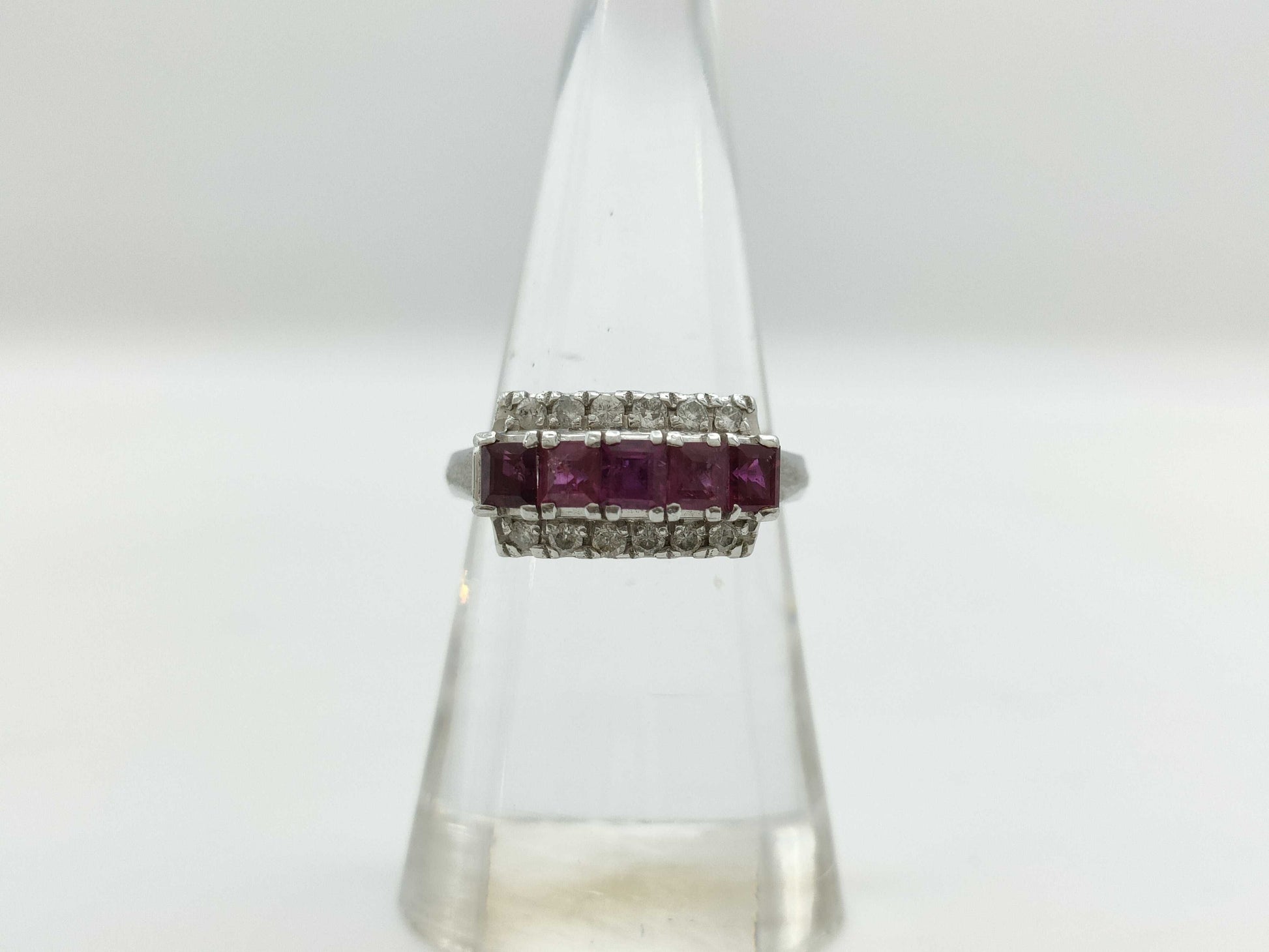 R1.02ct D0.20ct PM900 6.6g Ring 