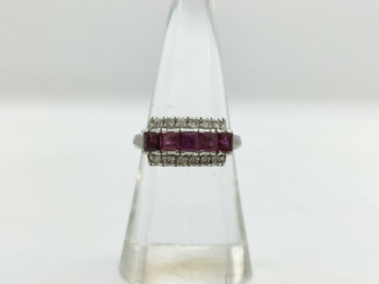 R1.02ct D0.20ct PM900 6.6g Ring 
