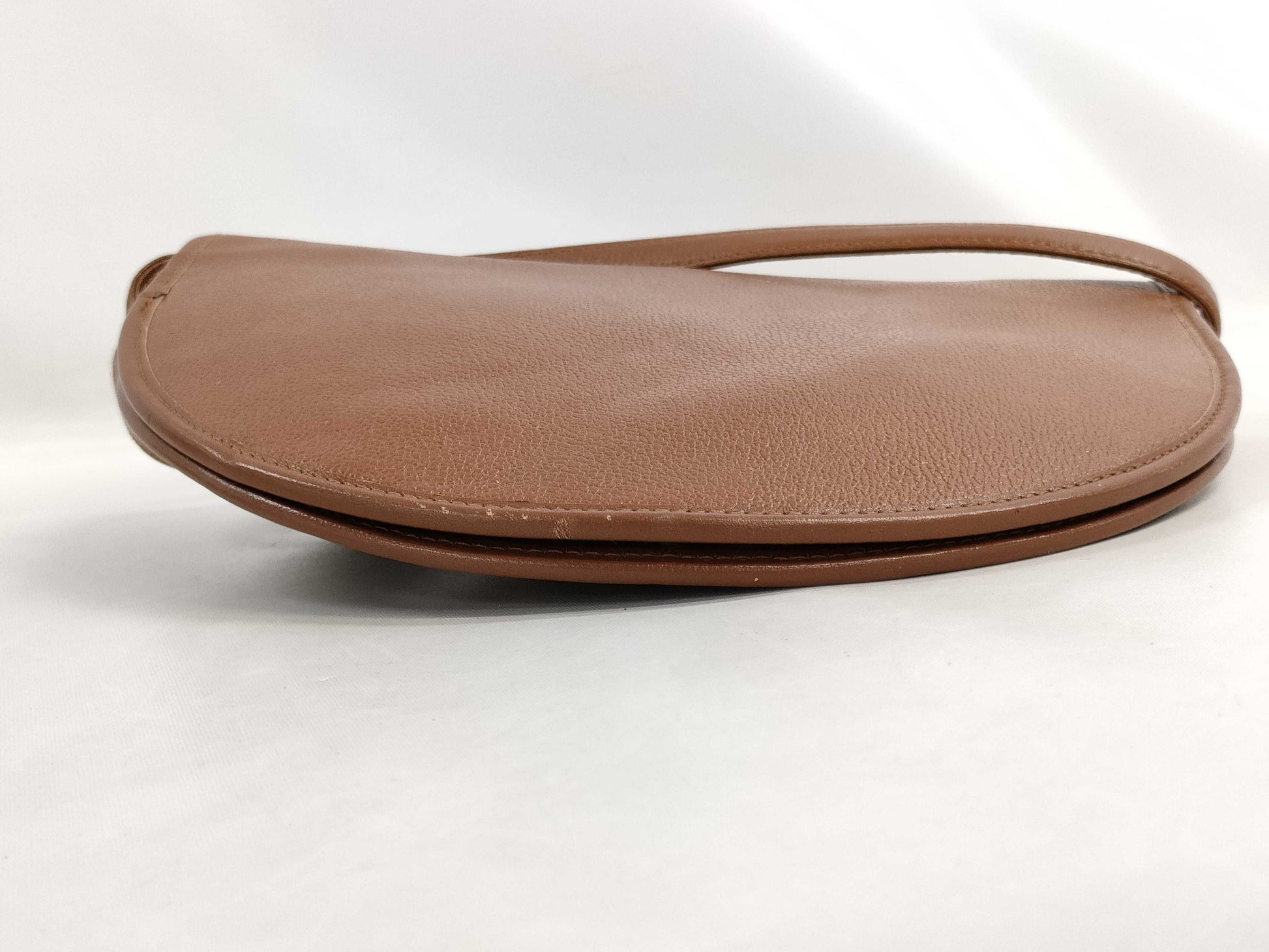 Dior Brown Leather Shoulder Bag