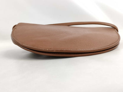 Dior Brown Leather Shoulder Bag
