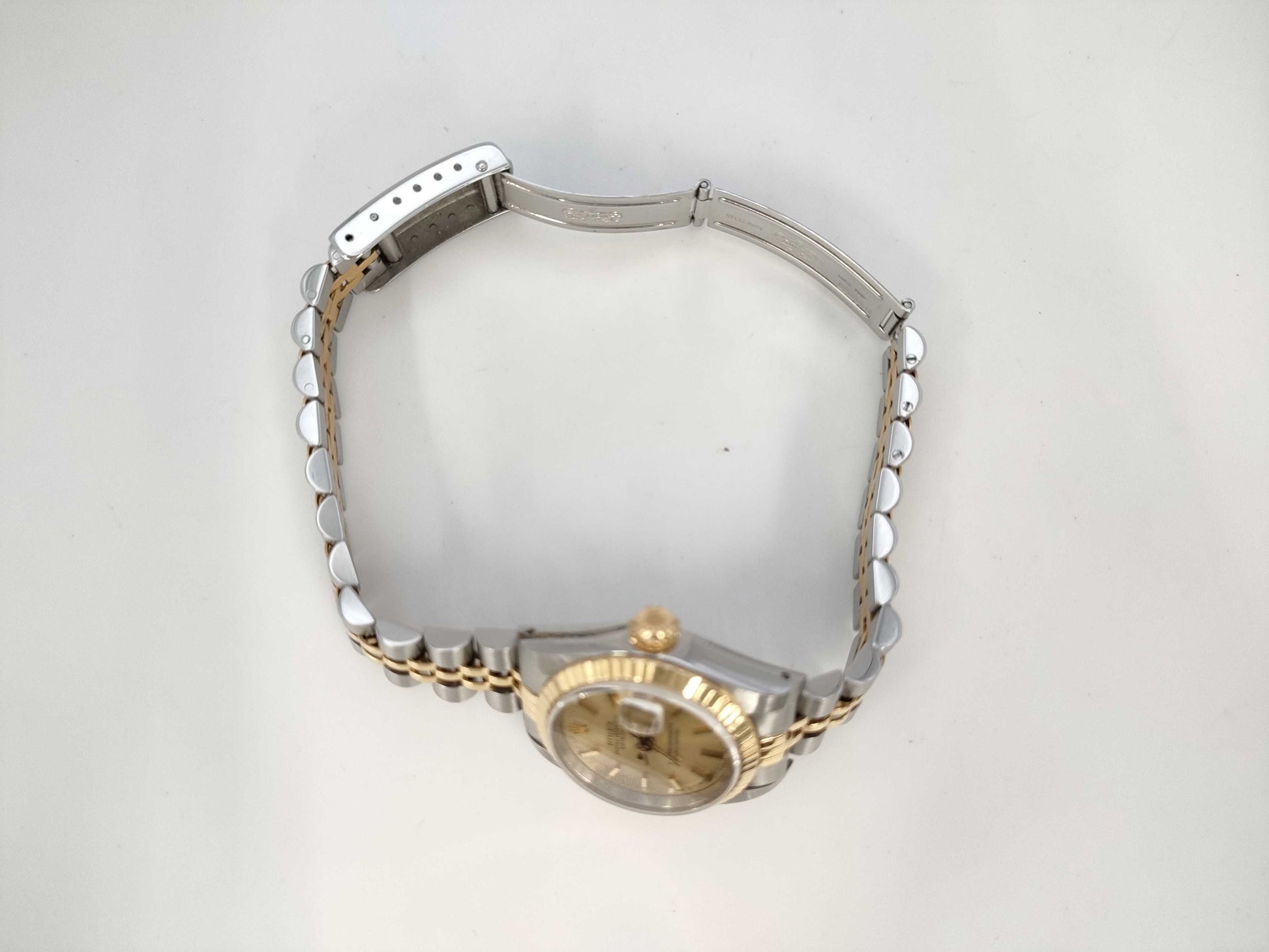 ROLEX 69173 E264647 Champagne Dial Women's Watch
