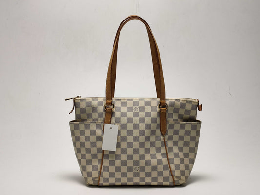 LOUIS VUITTON Damier Azur N51261 Totally PM Tote Bag
