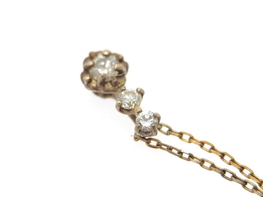 D0.06ct K10 0.7g Necklace 