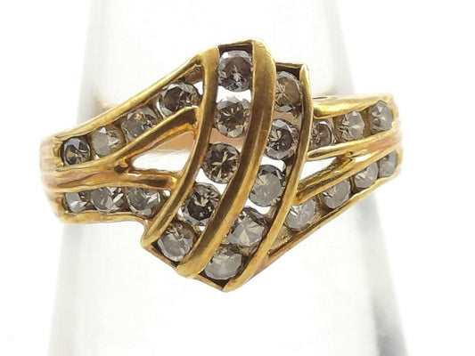 D0.81ct K18 4.0g Ring 