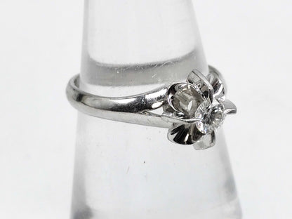 D0.19ct Pt900 3.8g Ring 