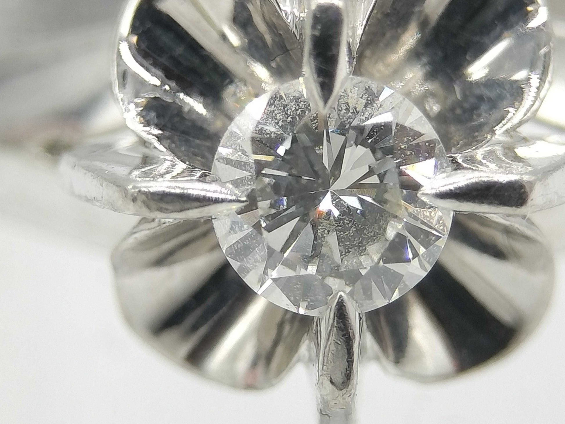 D0.19ct Pt900 3.8g Ring 