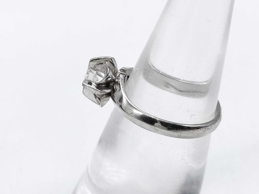 D0.19ct Pt900 3.8g Ring 