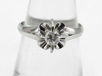 D0.19ct Pt900 3.8g Ring 