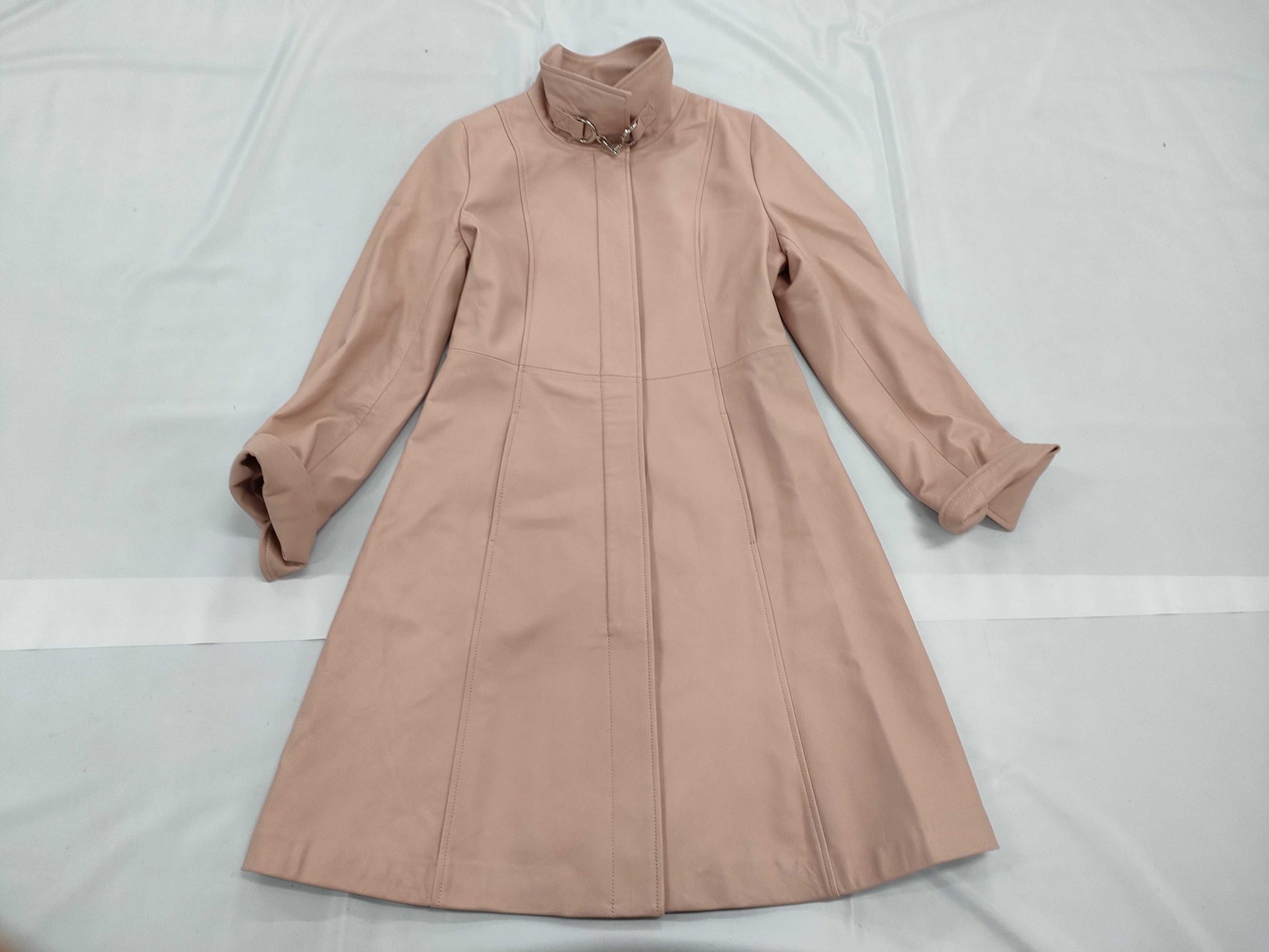 Jean Louis Cherel Leather Coat Jacket