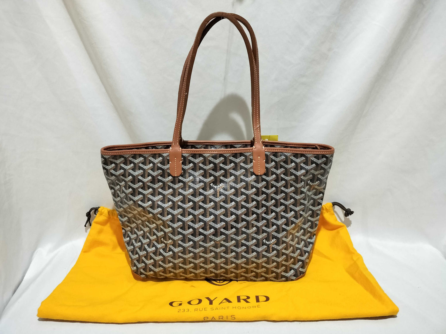 GOYARD Artois PM Tote Bag Brown