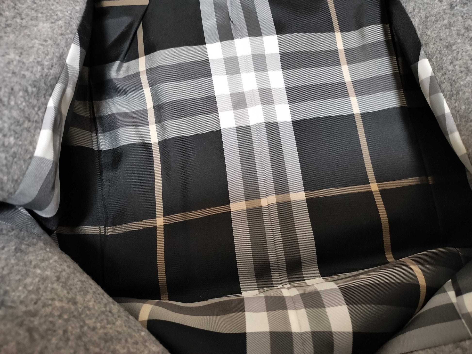BURBERRY Blue Label Angora and Wool Coat