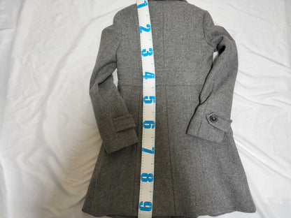 BURBERRY Blue Label Angora and Wool Coat