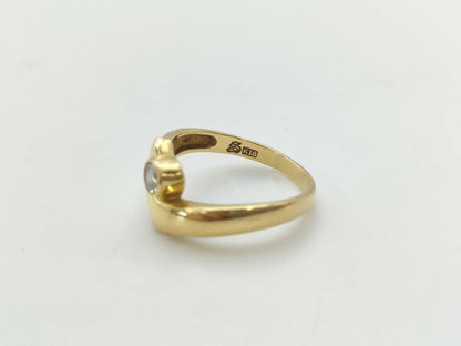D0.20ct K18 3.4g Ring 