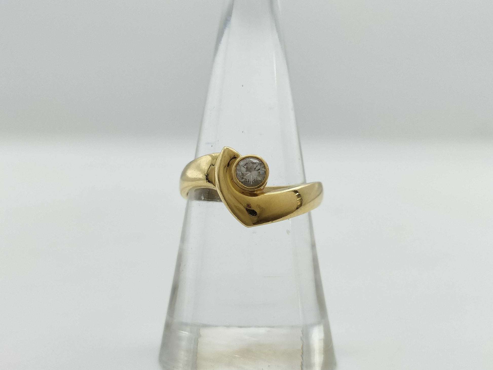 D0.20ct K18 3.4g Ring 
