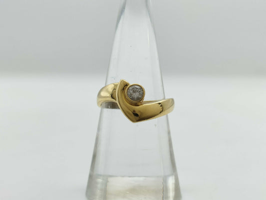 D0.20ct K18 3.4g Ring 