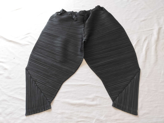 (10462_0176) ISSEY MIYAKE Pleated Pleated PP63-JF421 Bottoms