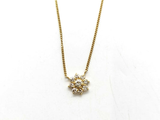 D0.40ct K18 2.2g Necklace 