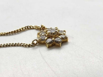 D0.40ct K18 2.2g Necklace 