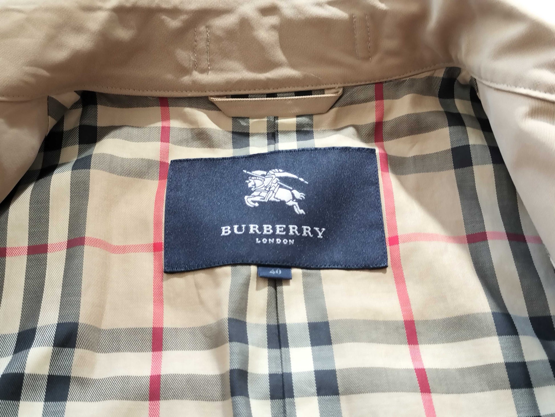 (10462_0209) BURBERRY Trench Coat Coat with Belt