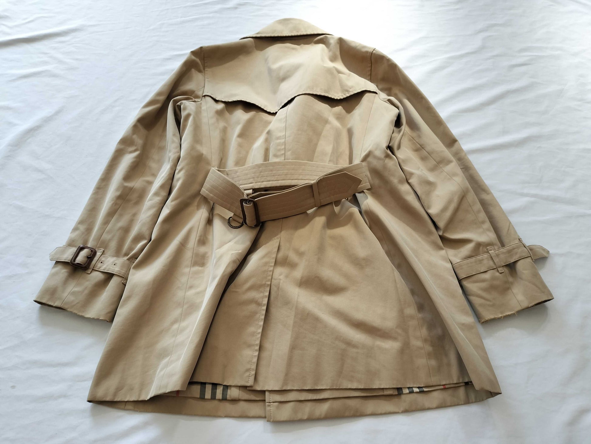 (10462_0209) BURBERRY Trench Coat Coat with Belt