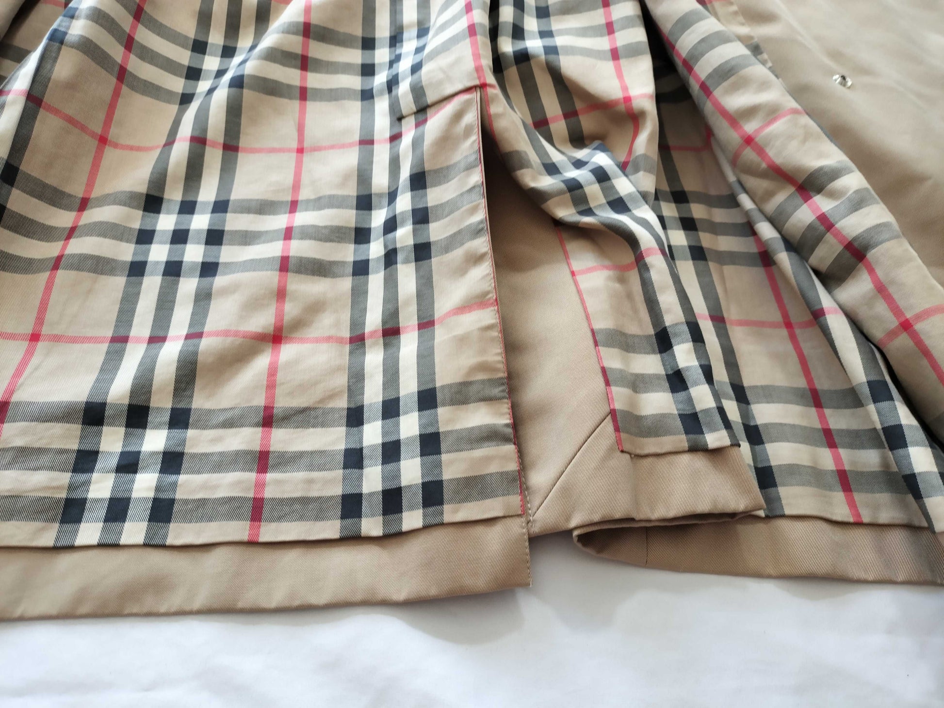 (10462_0209) BURBERRY Trench Coat Coat with Belt