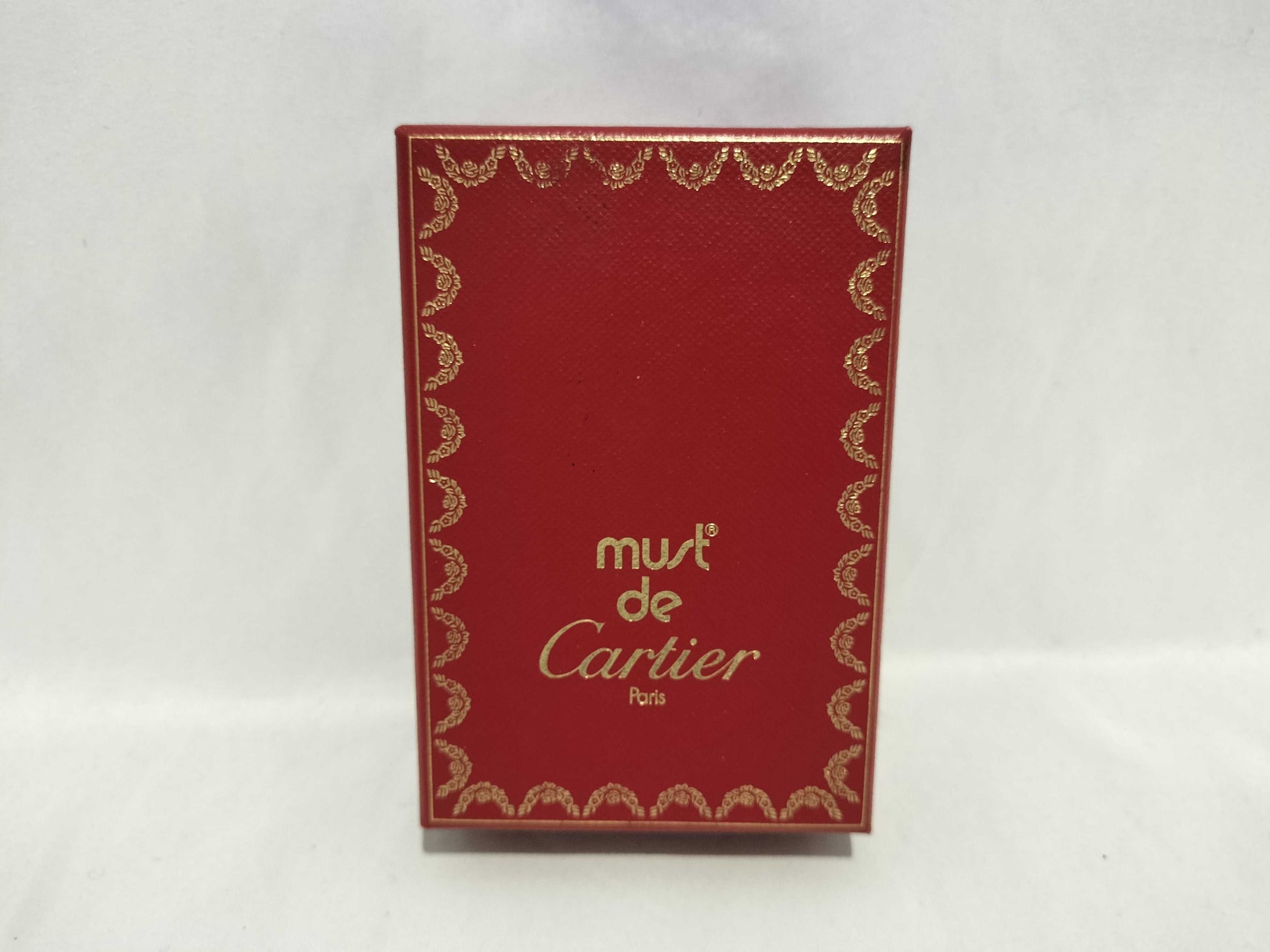 (10461_0058) Cartier Must Must De Cartier Cigarette Case Boxed, with Galler, Unused Other Accessories