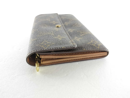 LOUIS VUITTON Monogram Portefeuille Sarah Wallet