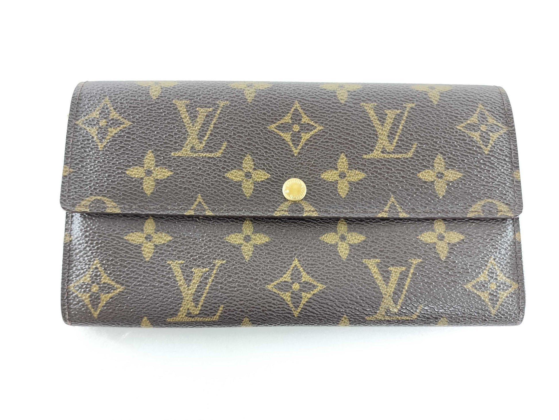 LOUIS VUITTON Monogram Portefeuille Sarah Wallet