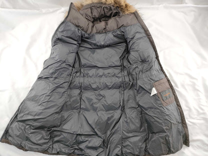 COACH Down Jacket Coat Long Fur Jacket