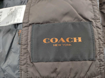 COACH Down Jacket Coat Long Fur Jacket