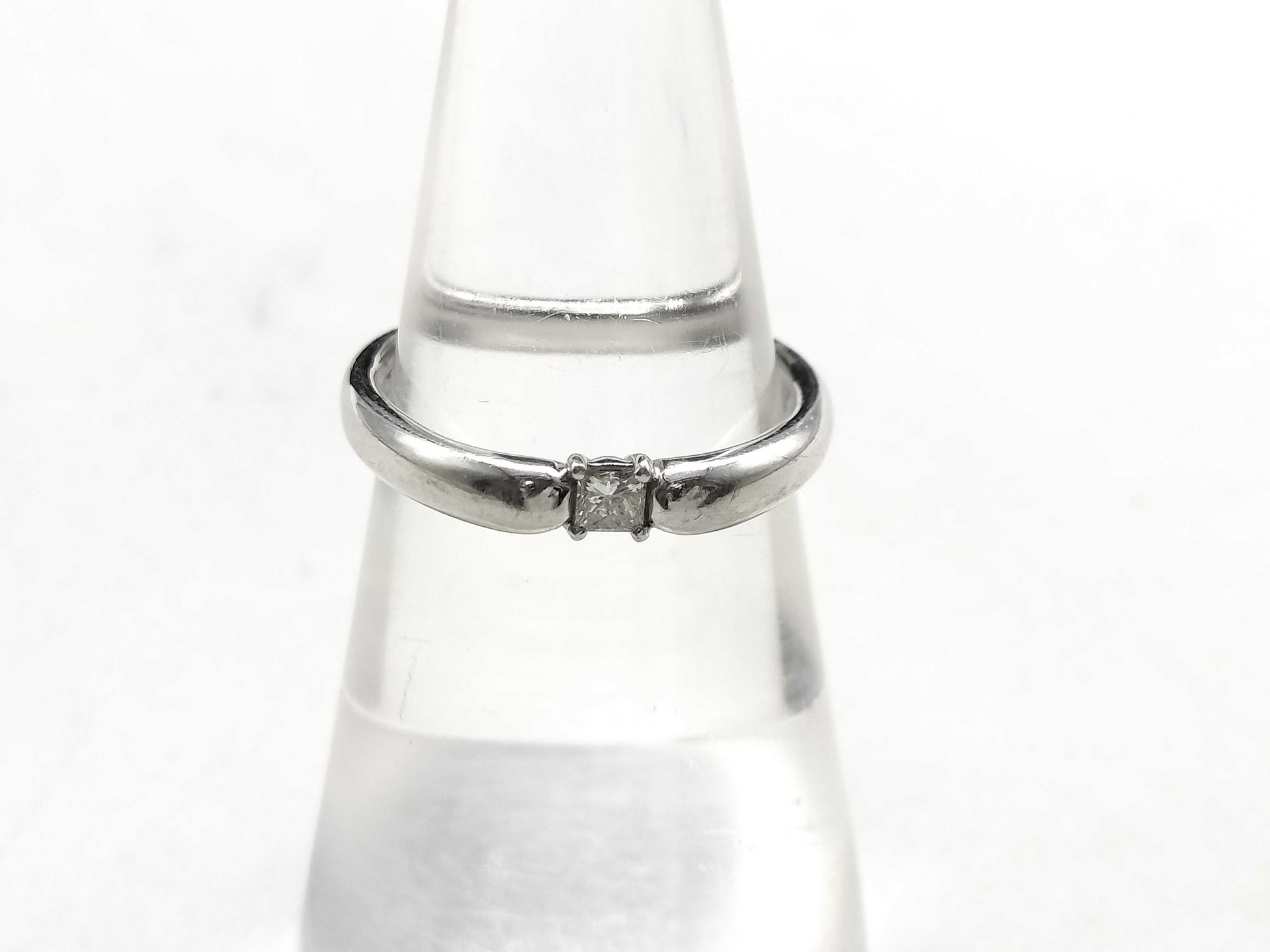 WAKO D0.10ct Pt900 4.7g Ring 