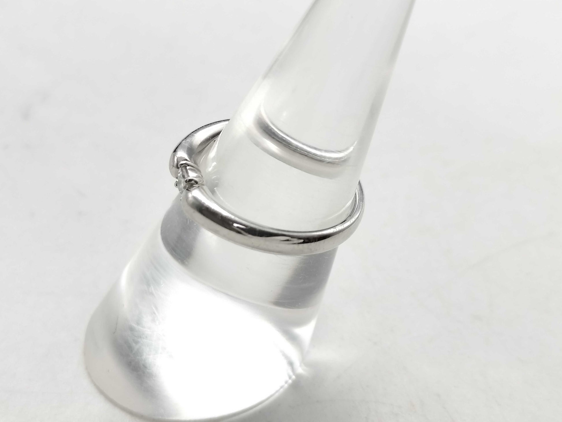 WAKO D0.10ct Pt900 4.7g Ring 