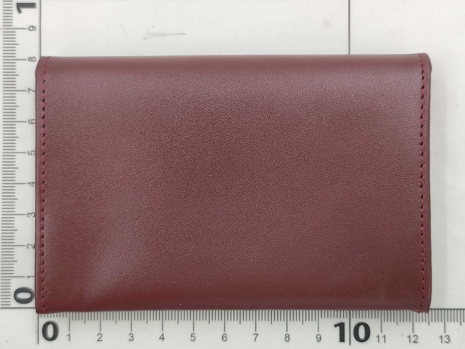 (10461_0055) Cartier Mast Mastline Card Case/Pass Case Bordeaux Unused Items with Box Card Case, Pass Case, Business Card Holder