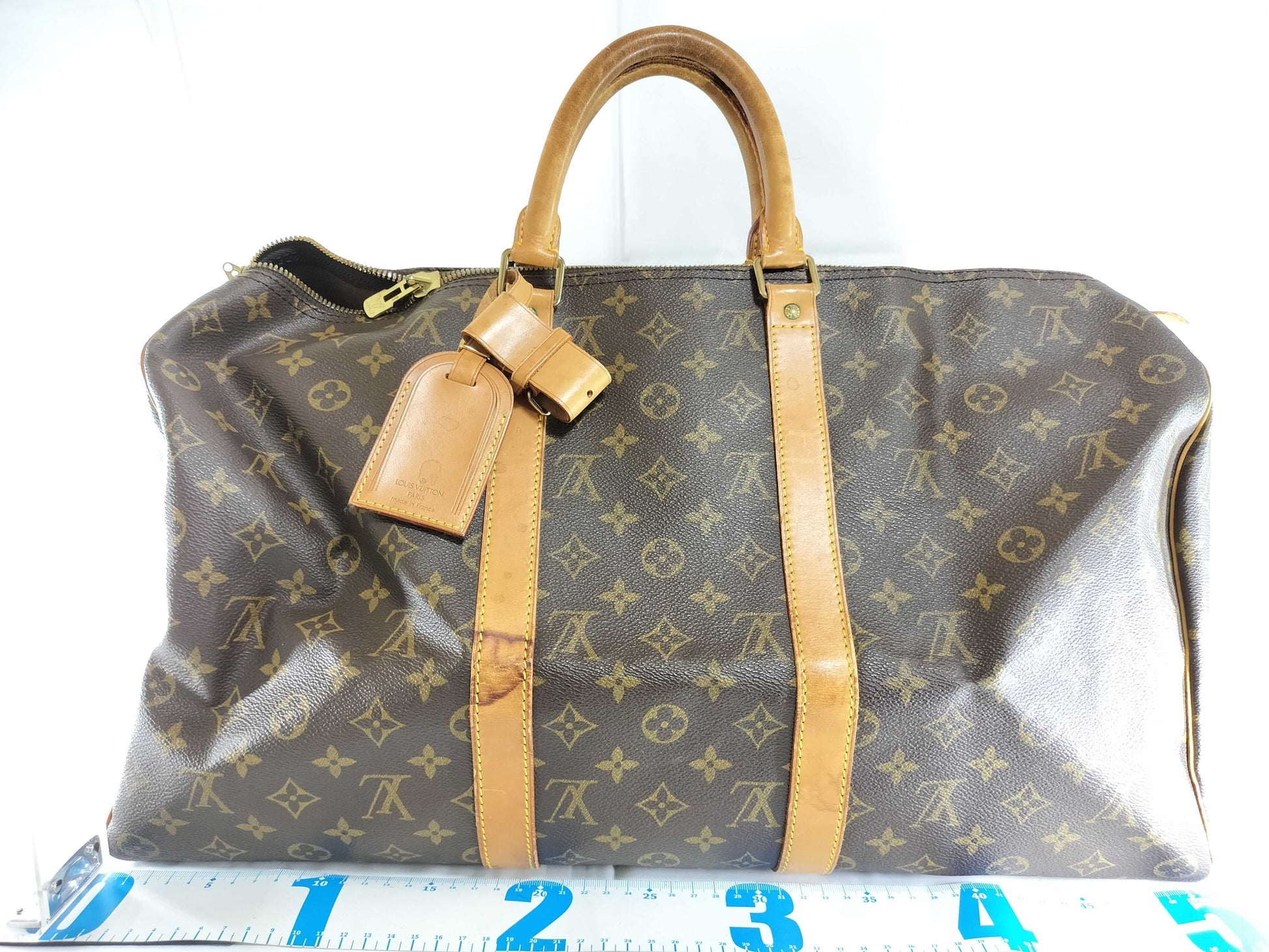 LOUIS VUITTON Monogram M41426 Keepall 50 Boston Bag