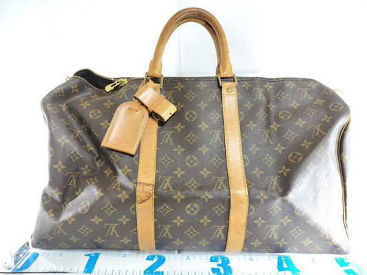 LOUIS VUITTON Monogram M41426 Keepall 50 Boston Bag