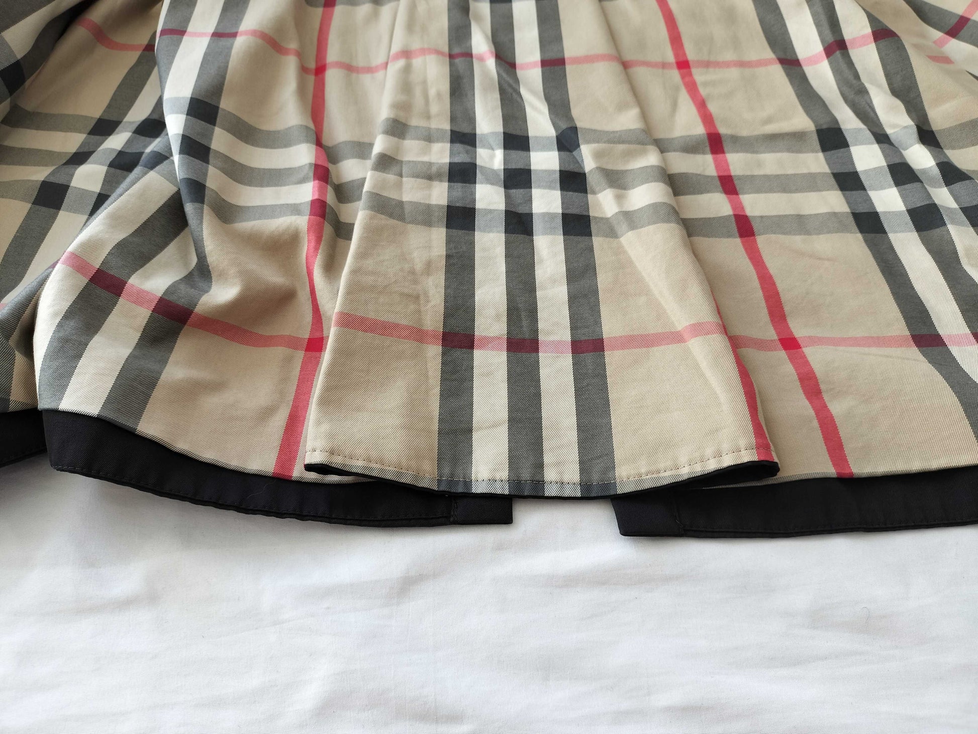 (10462_0210) BURBERRY Trench Coat Black 40 Coat