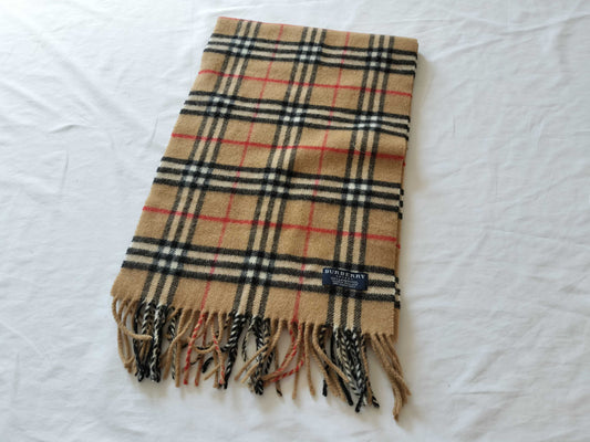 (10462_0220) BURBERRY Muffler Nova Check Muffler