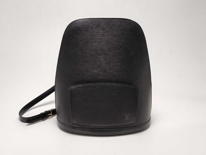 LOUIS VUITTON Epi Cobran Noir Backpack