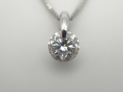 D0.62ct Pt900/Pt850 3.1g Necklace 